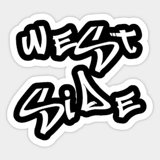 Music Hip Hop For West Side Sticker